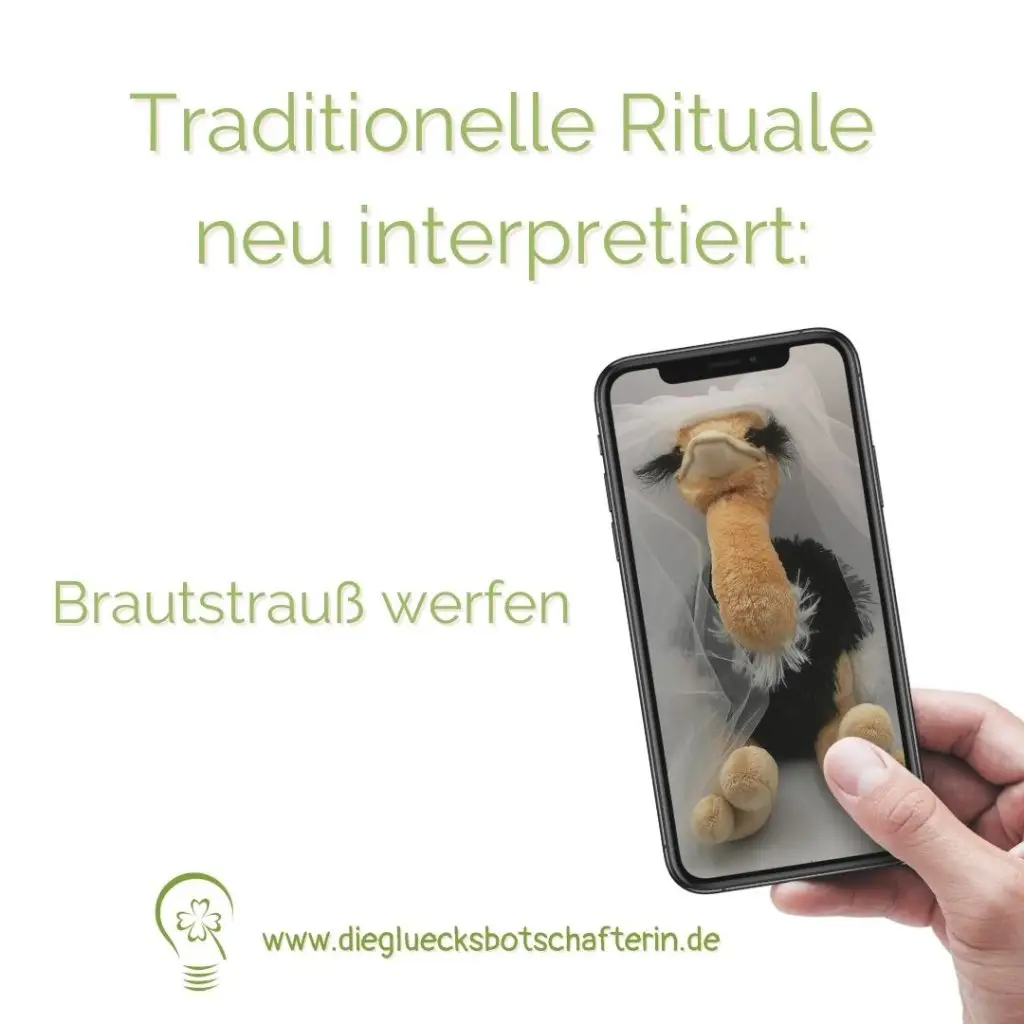 Brautstrauß werfen - Freie Rednerin stellt traditionelle Rituale modern interpretiert vor