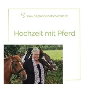 Freie Rednerin Tanja Rauth gibt Tipps zur Hochzeit mit Pferd