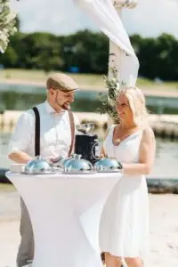 Hochzeitsritual Bierbrauen