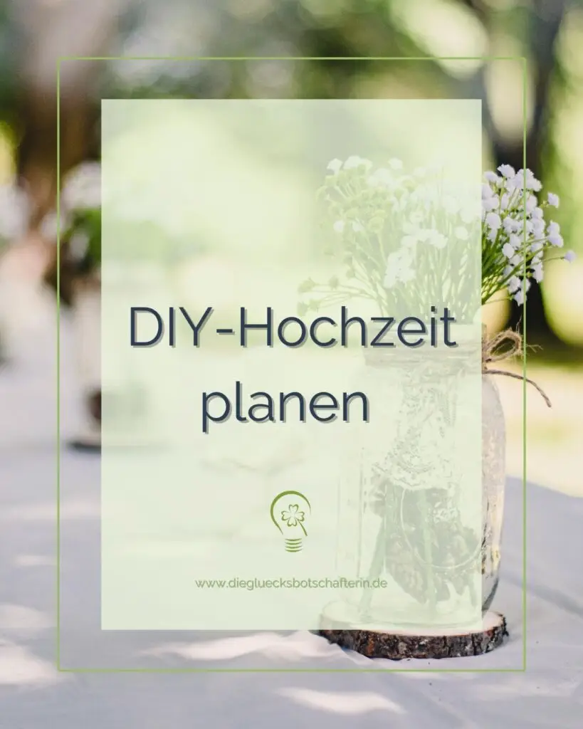 DIY-Hochzeit planen