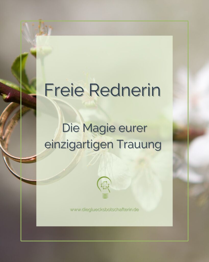 Freie Rednerin Köln Tanja Rauth die Magie eurer einzigartigen Freien Trauung