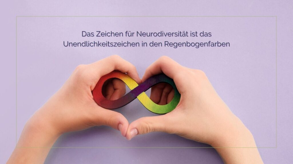 Neurodivers heiraten - Zeichen für Neurodiversität